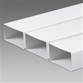 DEN BRAVEN Kanál plochý 150x75x1500 bílý VE11813